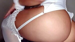 Naughty playboy bunny drilled deep in ass with monster cock ripping clothes