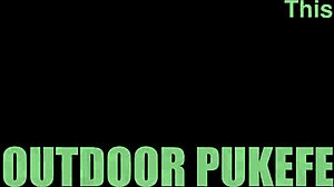 kyra sex does outdoor pukefest with piss squirt puke vomit anal fucking teaser