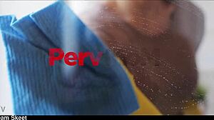 stepmom rides huge dildo moaning when stepson catches her taboo teasing!