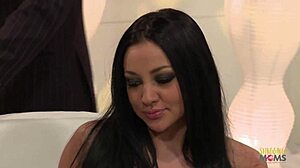 big titted model, you love my boobs bouncing while fucked doggy on this sofa right