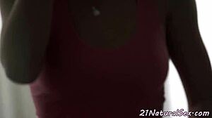 Euro Model Rides Cock Cowgirl Then Takes Missionary Pounding