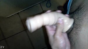 i can't get enough of this tight latina pocket pussy stroking my monster cock