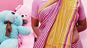 mom, your dirty telugu talk makes stepson's cock throb for hardcore bedroom fuck