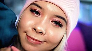 colombian blonde teases and sucks stepbrother's cock on webcam