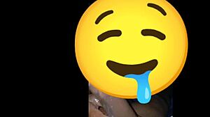 Darkchocolatebarbie's Super Sloppy Blowjob Steals Soul