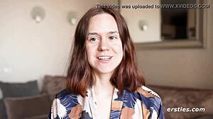 Anca's shaved pussy craves that intense dildo pounding now?!