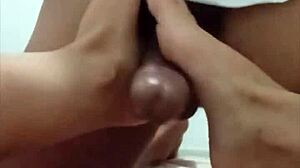 you want this footjob on your huge cock vinny burgos??