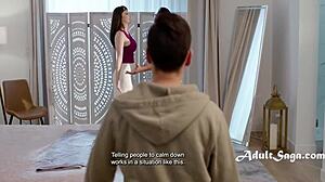 cucked by his own stepson what a low point for that old husband watching lexi luna with juan loco humiliating him