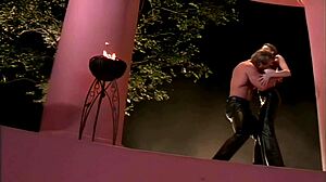 these three sexy blondes in lingerie get bent over for anal assfucking