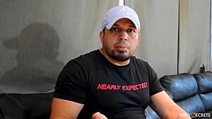 the hot latina boss bends over her young stepson for doggystyle cumshot cowgirl ride.