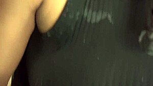 stepsister cums twice hard shaking from powerful vibrator toy!!