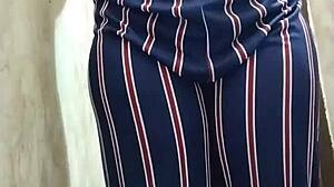 Indian Teen Riya Thakur Bathes for Boyfriend