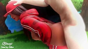 Ruby and Demi Fortnite Hentai Best Scenes Compilation