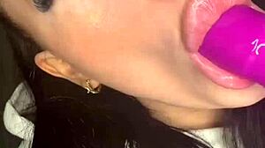 Wanna see this horny british teen squirt from solo toy play?