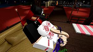 she kept begging for my cock so i gave her the roughest pounding ever