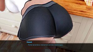 Milfs of sunville part 23 college coed milf titty fucks monster cock before cumshot in kitchen