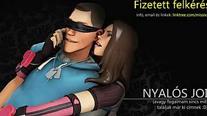 hungarian femdom gives erotic jerk off instructions with teasing licks