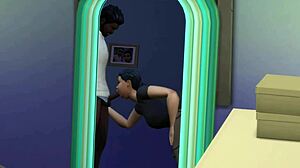 Arab milf's forbidden longing for young lover's home tryst