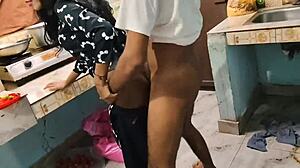 Desi Bhabhi's First Rough Fuck by Devar in Costume