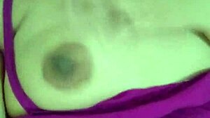 Boldly licking small tits fingering chubby latina pussy to orgasm