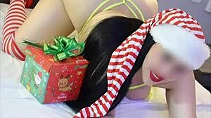 Curvy Fat Latina Sheryl Big Ass Christmas Casting Interview