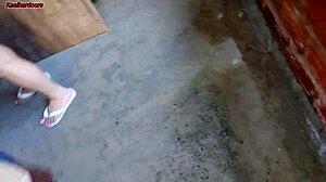 Wife left so short hot maid grabs my cock and slides it in!