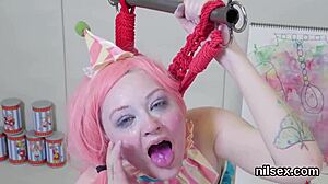 Brutal Asylum Therapy Rips Slut's Asshole With BDSM Assfucking And Sucking