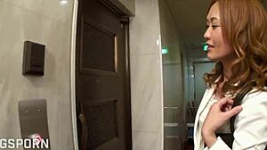 sexy japanese milf pussy pounded relentlessly in best jav gangbang