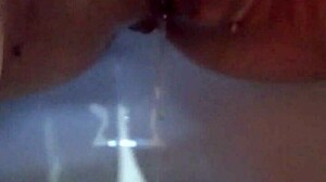 gretala pisses from her big wet pussy