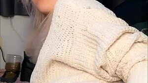 man bends over horny slut for intense doggystyle ass pounding then she orgasms wildly