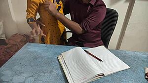 desi indian student creampied by teacher monster cock in classroom