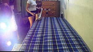 ANNA'S HOMEMADE QUICKIE FINGER FUCK PUSSY LICK CUM ASS