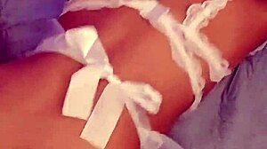 WOW! HORNY MEXICAN MAID BENT OVER BEDROOM GETTING FUCKED DOGGYSTYLE BY COLOMBIAN STUD!