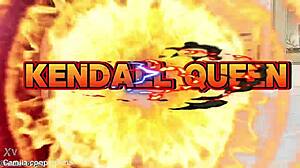 Kendall's Young Slut Assfucked Hard by Huge Black Cock