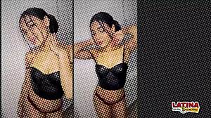 Skinny colombian latina breiny zoe anal casting gaped fucked stretched by monster cock