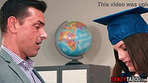 hey, check out fiona frost's graduation bash turning into a wild student romp with her huge ass stealing the show