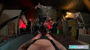 Hocus Pocus Halloween Witches Ride Massive Cocks in Wild 4some Orgy