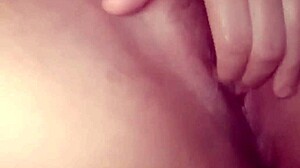 small foreskin cock cums hard while teen girlfriend masturbates her wet pussy and tits part 21