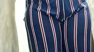 Indian Teen Riya Thakur Bathes for Boyfriend