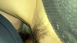 Married Japanese bride orgasms wildly from pussy licking in bedroom her sexy small waist body twitches