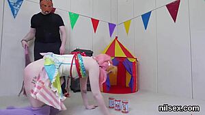 Brutal Asylum Therapy Rips Slut's Asshole With BDSM Assfucking And Sucking