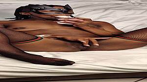 omg i'm masturbating my 1st solo... dripping wet pussy with huge natural tits toys creampie sloppy finish 😩💦