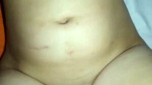 guy blasts hot load deep inside his wife's big ass