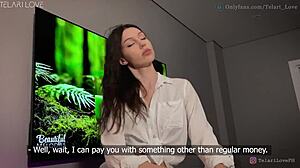 hey how did that sly client trick the horny russian masseuse into creampie orgasm?!