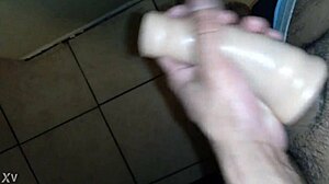 i can't get enough of this tight latina pocket pussy stroking my monster cock