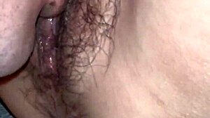 Married Japanese bride orgasms wildly from pussy licking in bedroom her sexy small waist body twitches