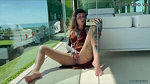 Watch me finger juicy anal outdoors till I cum hard swollen pussy!!