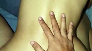 rain drums as indonesian beauty gets body ravished wildly