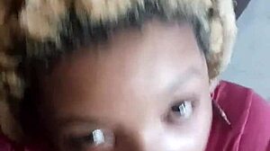 SHHHHH EBONY PRINCESS Deepthroats Black COCK in Silent Sloppy POV Reality