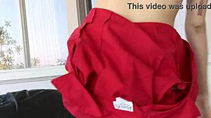 bratty brunette teen slurps throbbing black cock deep?